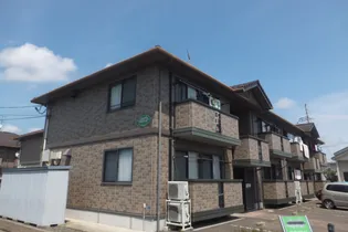 グリーンコートB【1階】の外観