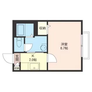 グレースコート【2階】の間取り
