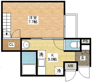 長崎県長崎市上野町【マンション】の間取り