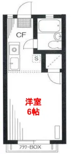 東京都大田区東蒲田2【アパート】の間取り