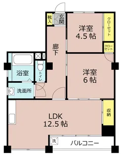 グレース新守山ビル【3階】の間取り