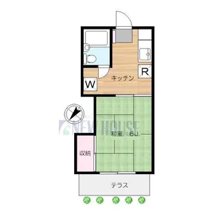 ハイツエクセル【1階】の間取り