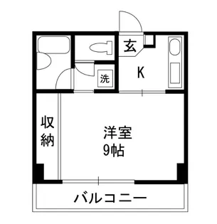 シャトレピース【3階】の間取り