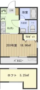 コーラルコート秋津壱番館【2階】の間取り