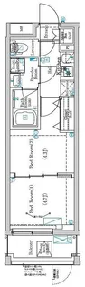 ラフィスタ方南町【2階】の間取り
