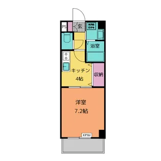 ステージ鵜の森【8階】の間取り