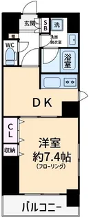 メイクスデザイン茅場町【4階】の間取り