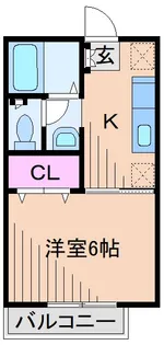 デンハウス妙蓮寺II【1階】の間取り