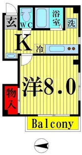 コスモビュー【2階】の間取り