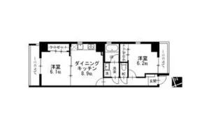 RECO東別院【7階】の間取り