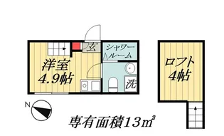 クレール瑞江【2階】の間取り
