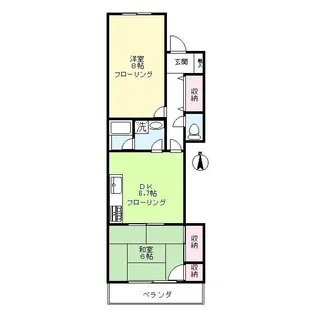 ドーマミウラ【1階】の間取り