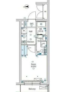 エストゥルース亀有【2階】の間取り