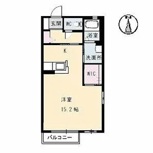 アルトベール青江【2階】の間取り