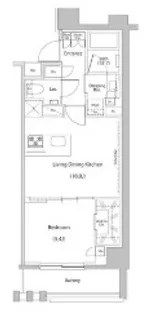 東京都文京区関口1【マンション】の間取り