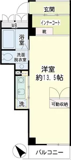 LuminousHIYOSHI【4階】の間取り