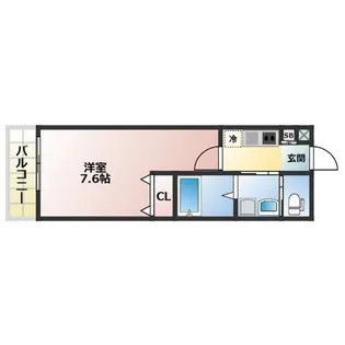 ALEGRIA姫路京口【1階】の間取り