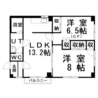 明治ビル【4階】の間取り