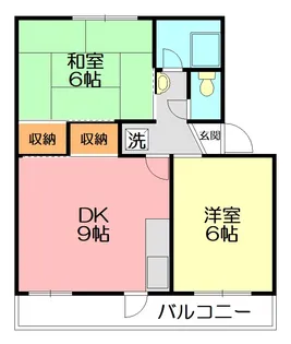 コーポ川井【3階】の間取り