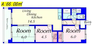 ファミールDAN【5階】の間取り