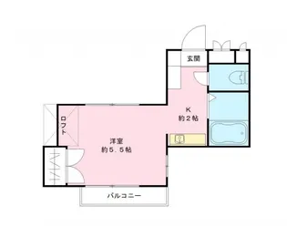 シュドルフ海神【2階】の間取り