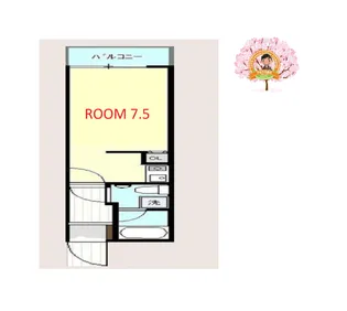 エルクラシス横浜【2階】の間取り