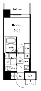 グランパレス南麻布仙台坂【5階】の間取り