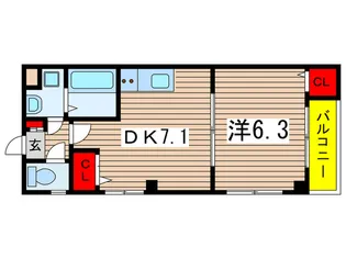 グランドフォルモサ【3階】の間取り