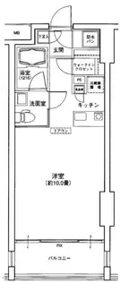 東京都江東区平野4【マンション】の間取り