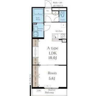 リブリ・めぞん一刻【1階】の間取り