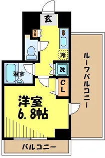 東京都府中市若松町3【マンション】の間取り
