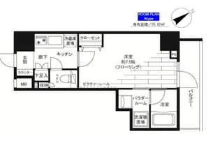 東京都港区麻布十番2【マンション】の間取り