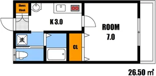 リバティハウス【2階】の間取り