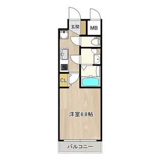 インプルーブ鶴舞【6階】の間取り