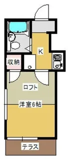 テラハウス【1階】の間取り