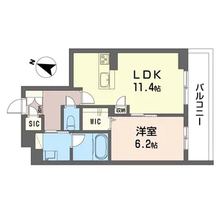 リュミエール【2階】の間取り