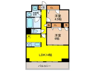 M-style【5階】の間取り