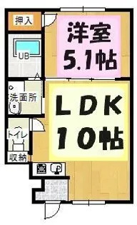 パークプラナス【1階】の間取り