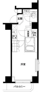 ルーブル木場【5階】の間取り