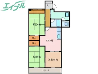 第一加藤ビル【4階】の間取り