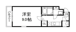 チコーベルメゾン東山【3階】の間取り