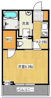 スカイコート【2階】の間取り