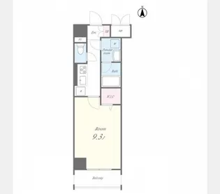 N‘S PARK Residence 高田馬場【6階】の間取り