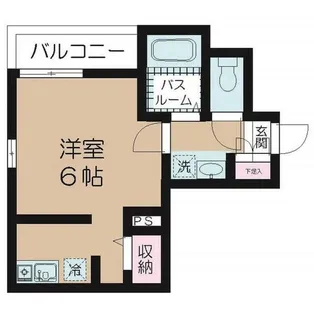 フェリーチェ梅屋敷I【2階】の間取り