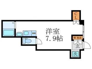 プロムナ-ド・ハウス【1階】の間取り