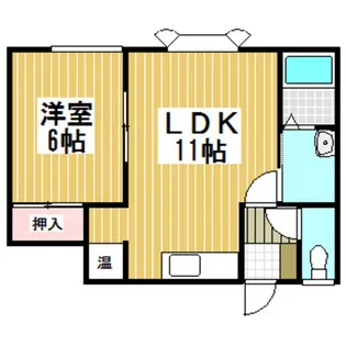 Cape house【2階】の間取り