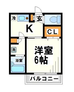 エスポワール【2階】の間取り