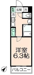 C’s 5 KOYATA【4階】の間取り