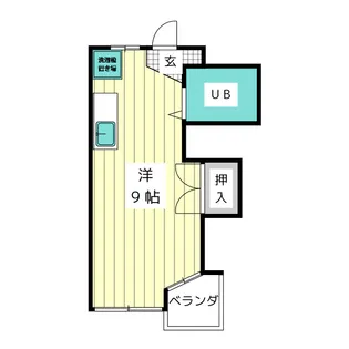 スクエア藤ヶ丘【2階】の間取り