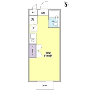 クレスト青葉台【1階】の間取り
